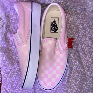 Light pink Van’s
